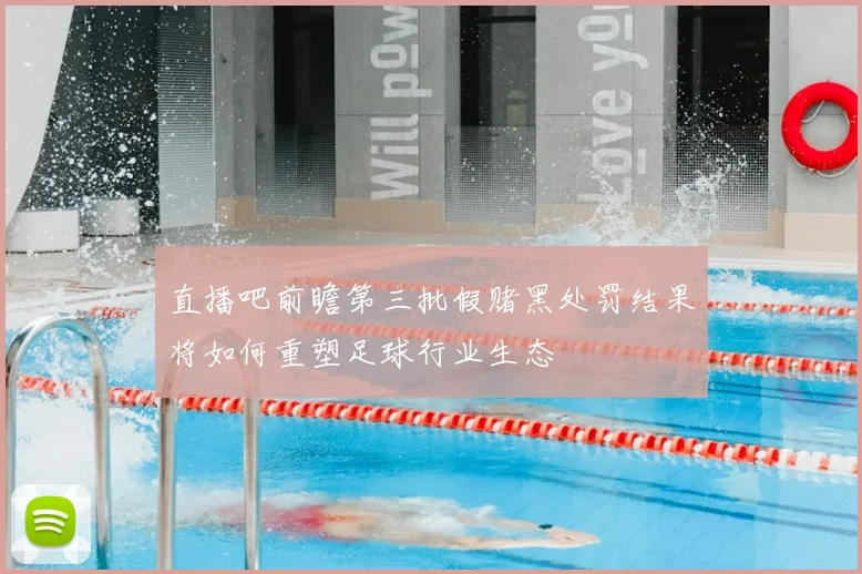 直播吧前瞻第三批假赌黑处罚结果将如何重塑足球行业生态